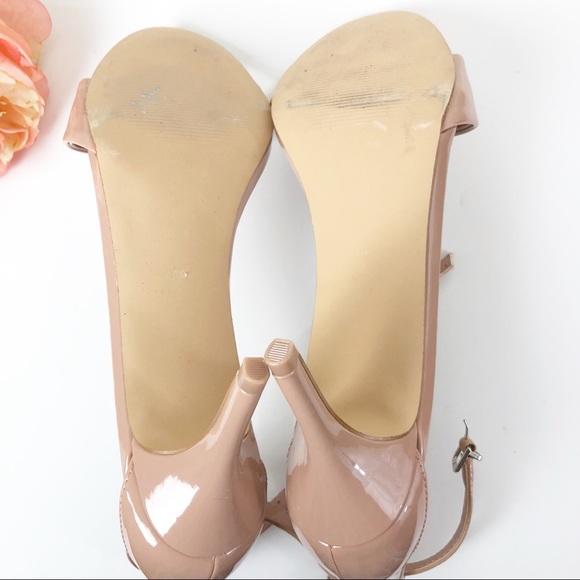 Steve Madden Fantsie Nude Sandals Heels Shoes - Picture 6 of 7